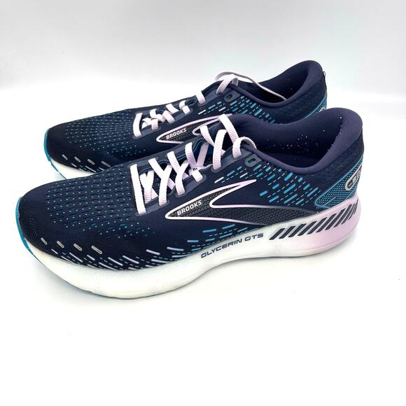 Brooks Women's Glycerin GTS 20 Running Shoes Sneakers Size 10.5 *Missing Insoles - Picture 2 of 10